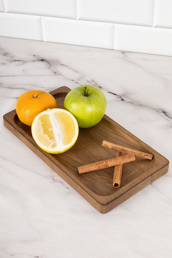 DNS HOME-Natural Wooden Presentation Board Presentation Serving Plate Snack Serving Holder 1