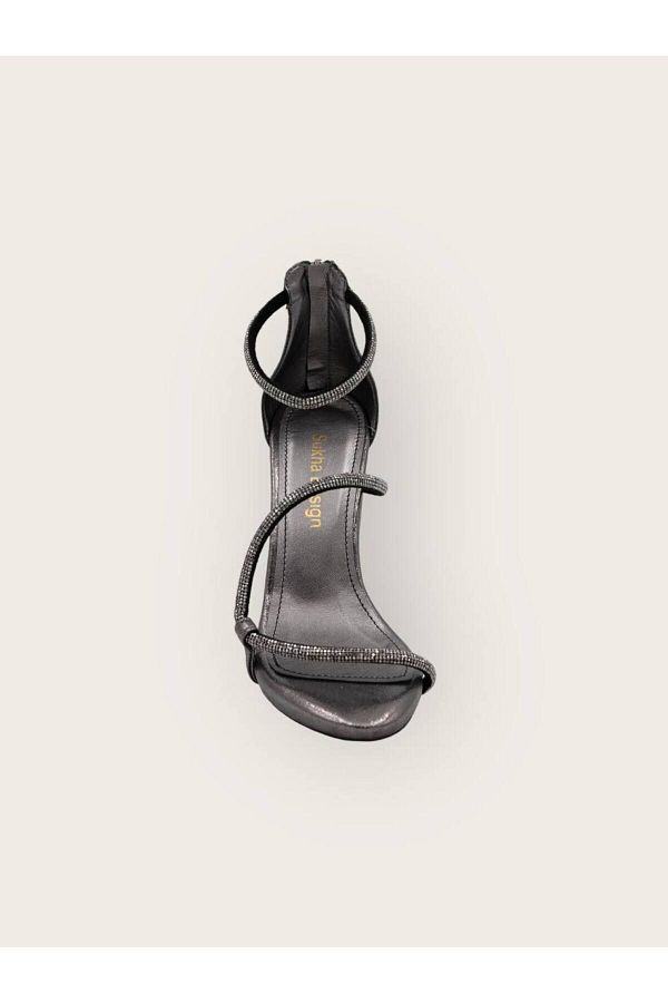 Dark gray evening shoes discount