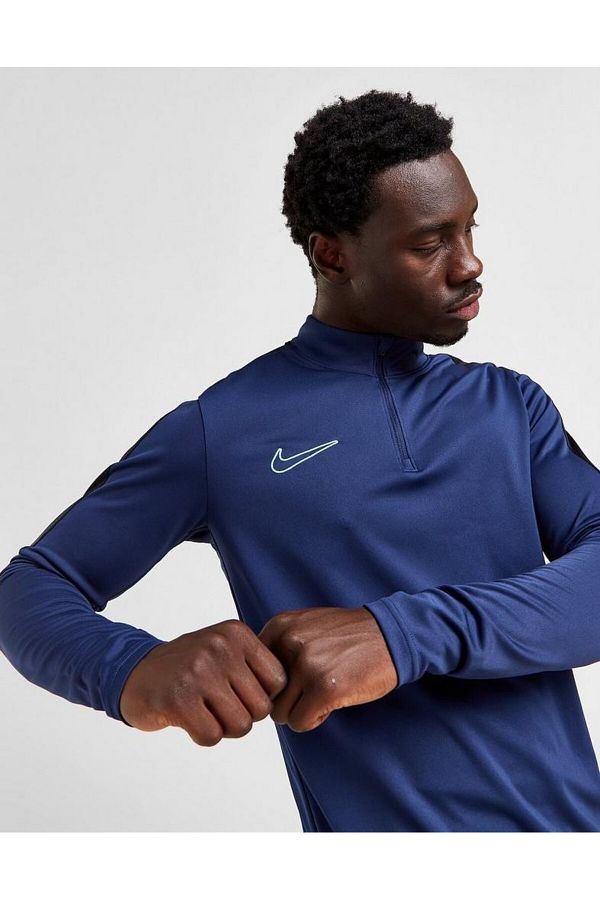 Nike Men s Dri Fit Academy 1 2 Zip Football and Running Sweatshirt Trendyol