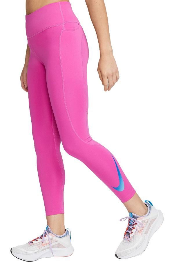 Nike Dri Fit Fast Pink Women s Running Tights Trendyol