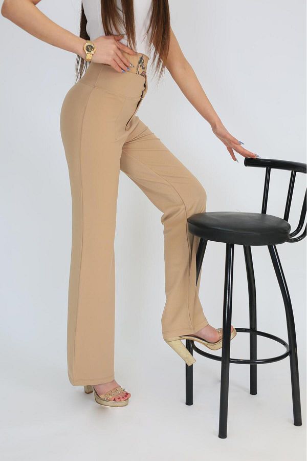 Ressome-Mix.cabinet Women's High Waist Palazzo Trousers 1