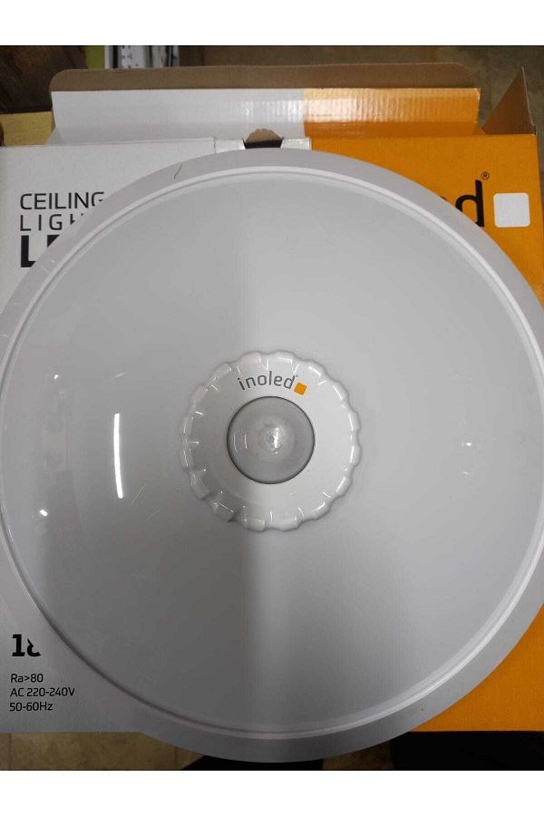 İnoled-Ceiling Luminaire with Sensor White 6500k 18w 1