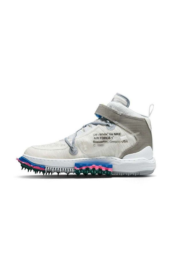 Nike Air Force 1 Mid Off white White Unisex Sports Shoes Do6290 100 Trendyol