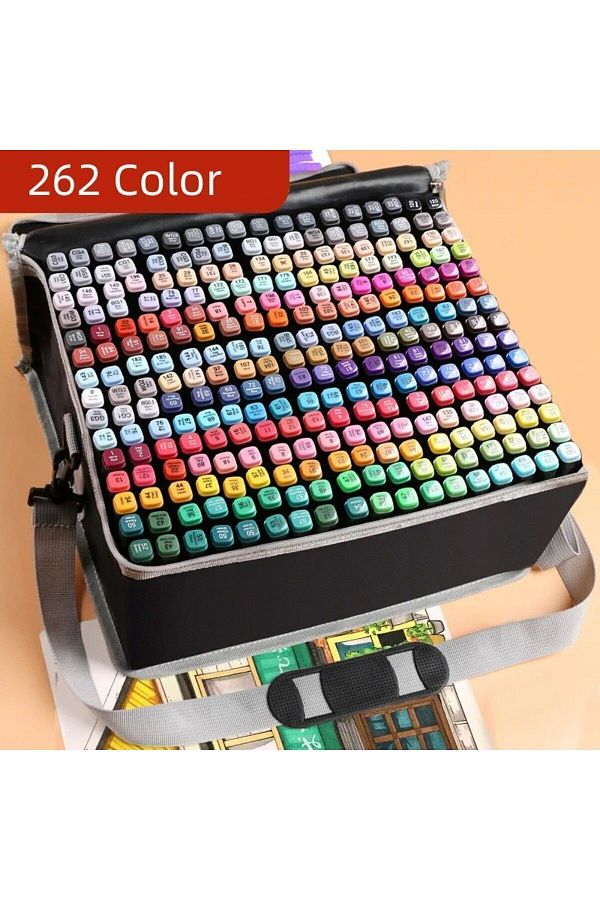 Dodocool-Set of 262 Double Ended Touch Marker Art Design Pens Imported Product 1