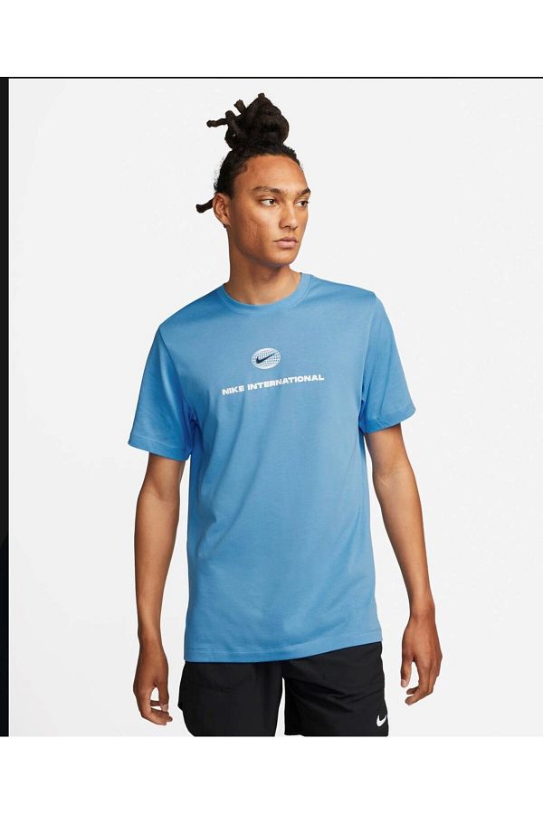 Nike Heritage Dri Fit Men s Blue Running T Shirt DM5439 412 Trendyol