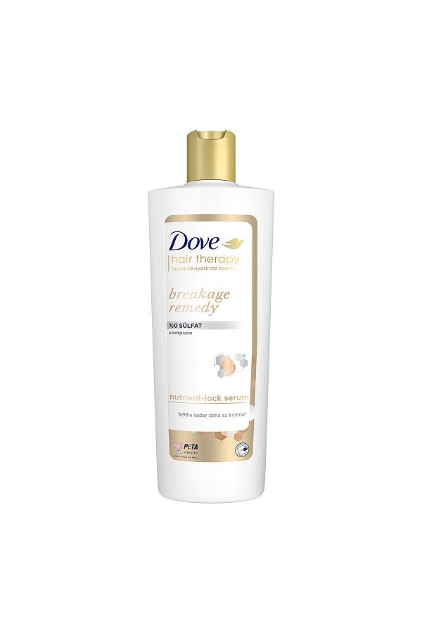 Dove-Hair Therapy 350 ml Sulfate-Free Hair Care Shampoo - Breakage Remedy Anti-Breakage 1