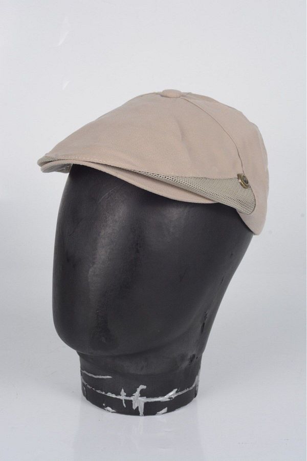 mercantoptan-London Cap - 100% Linen, Summer Size, Mesh Move 1