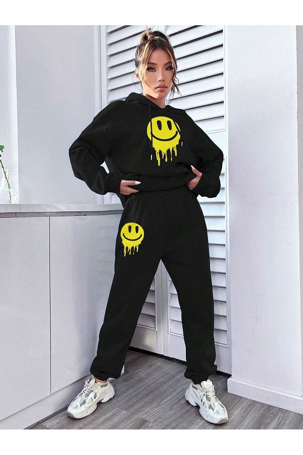 Emoji tracksuit hotsell