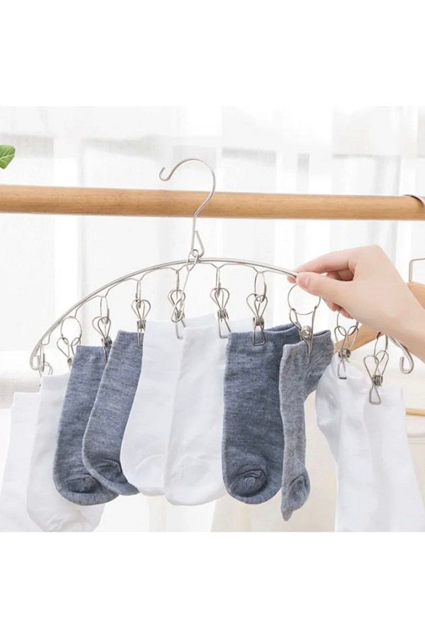 Clothesline sock hanger outlet