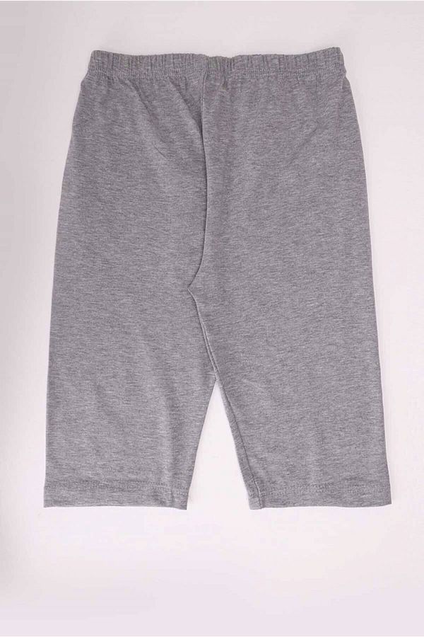 Tutku-Women's Gray Large Size Over-the-Knee Leggings New Season 1