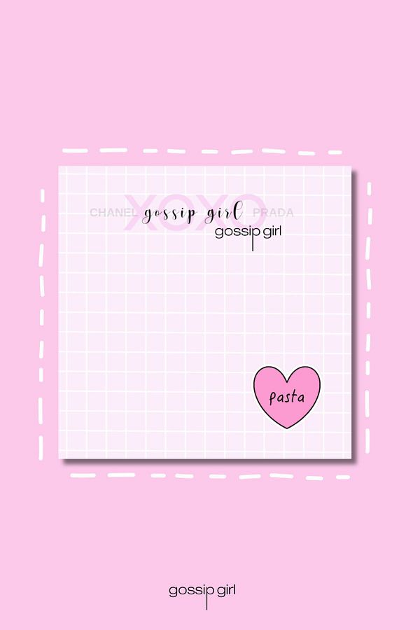 pnkycrco-Gossip Girl Note Paper Memopad Exam Preparation Memo Pad Notepad 1