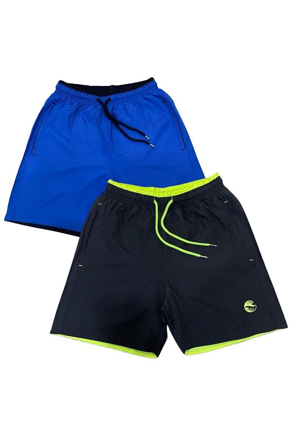 rlt relax time-2-Piece Combination Swim Shorts - Zippered Pocket and Mesh Lining 1