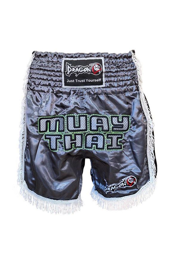 Dragondo-MT3020 Apache Muay Thai Shorts - Tassels 1