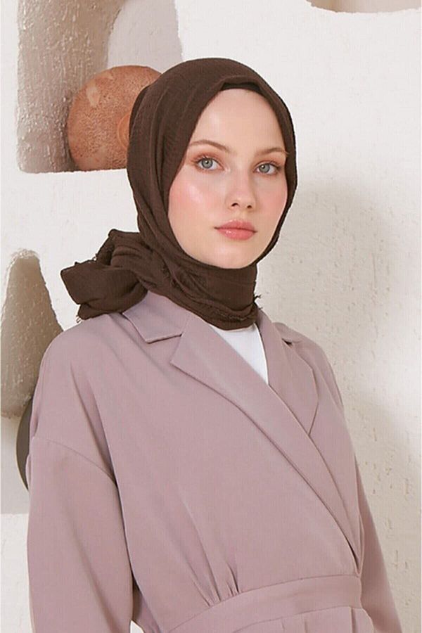 Larissa Scarf-شال Bürümcük بني مرير 1