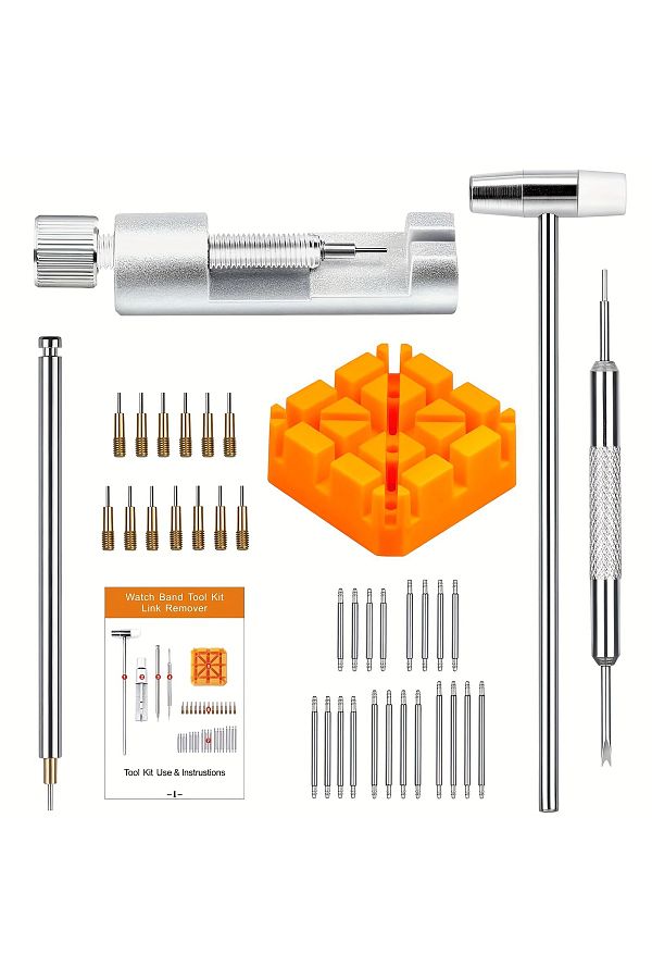 Choice 39pcs set Watch Link Removal Tool Watch Band Tool Kit Repair Kit For Watch Bracelet Adjustment A. Trendyol