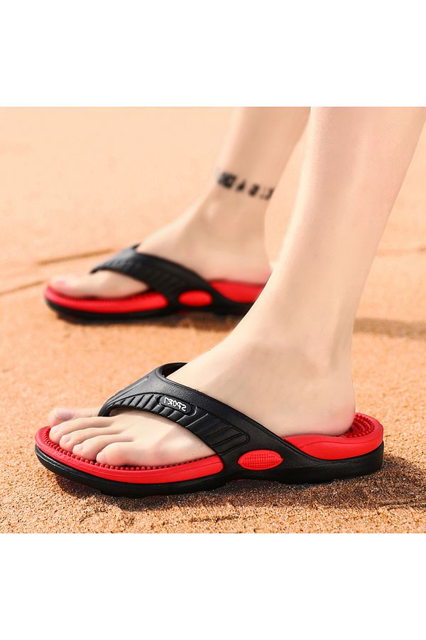Choice Summer Men s Flip Flops Massage Granulated Comfortable Beach Sandal Men s Casual Shoes H Trendyol