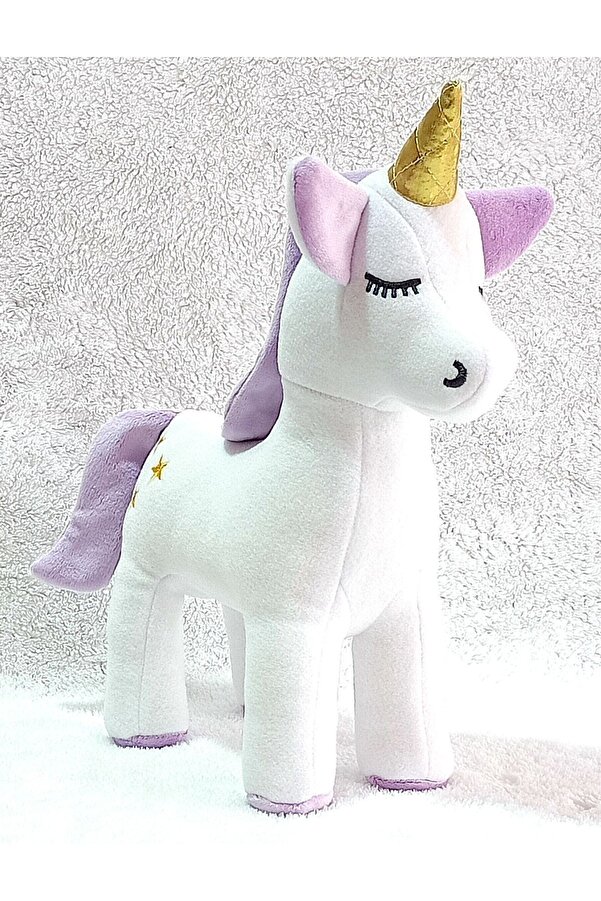BaNaDa Oyuncak Uyku Arkadaşı Peluş Unicorn Figürlü Yastık 33 cm.
