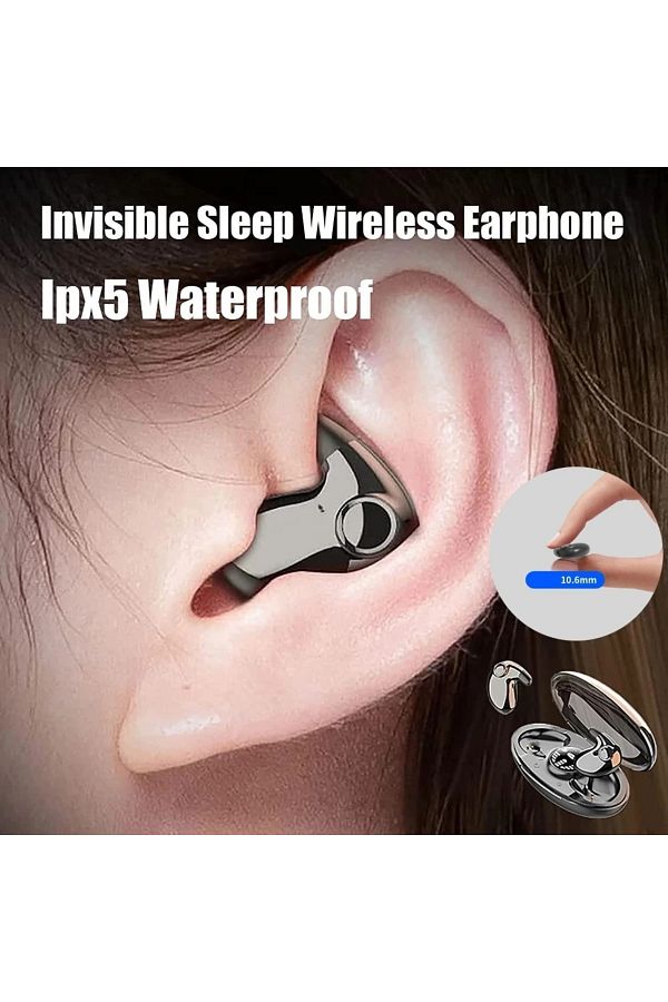 Choice Invisible Sleep Wireless Earphone TWS Bluetooth 5.3 Headphones Hidden Earbuds IPX5 Waterproof Noi. Trendyol