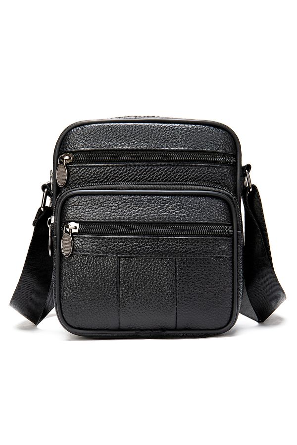 Choice WESTAL Hot sale Men s Shoulder Bags Casual Messenger Bag Genuine Leather Gift for Man Trendyol