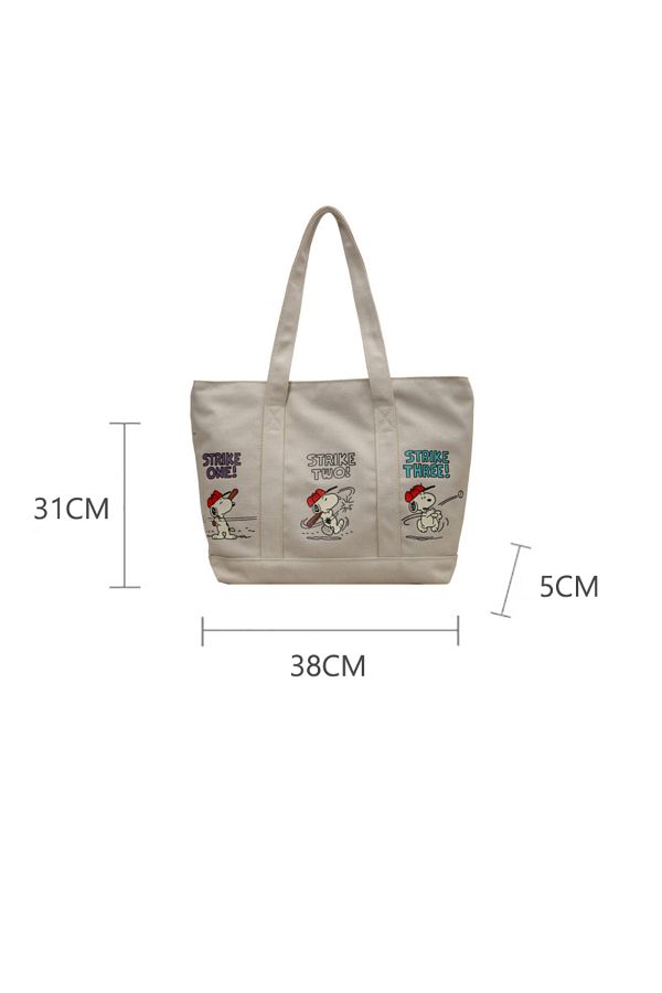 Tote bag miniso kanvas outlet