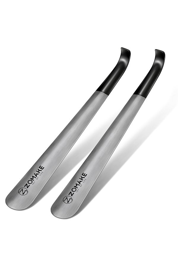Choice 2Pcs Metal Long Handle Shoe Horn 16.5 Shoehorn Helper for Boots Flexible Lifter Spoon Profession. Trendyol