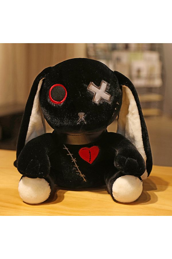 Goth bunny plush shop