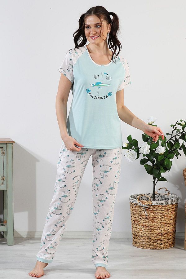 Womens cotton summer pajamas online