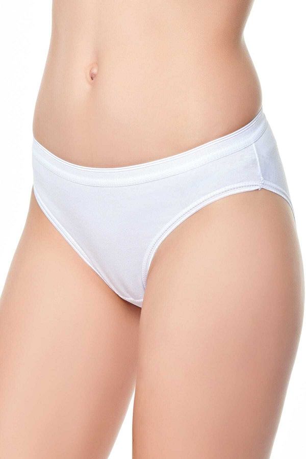 Tutku-Chiloți albi de bikini din bumbac Waterway, pachet de 3 1