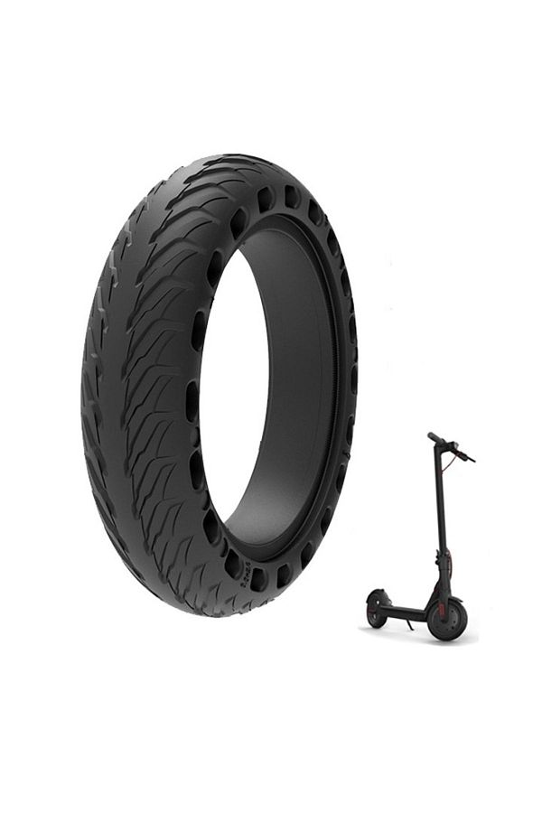 ROBESBON 8.5 Inch Electric Scooter Non Puncture Solid Tire Trendyol