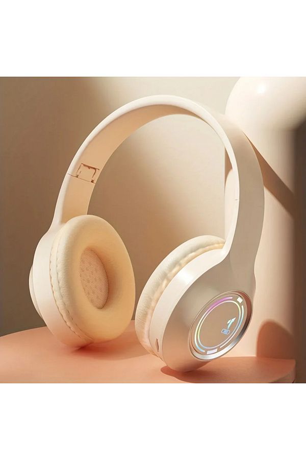 Choice 5.2 Cool M3 Headset Bluetooth Earphones Foldable Glowing Card Insertion Stereo Sound Long Battery. Trendyol