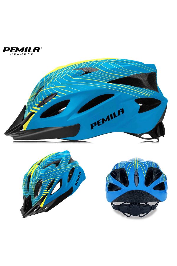 Bike helmet with sun visor top
