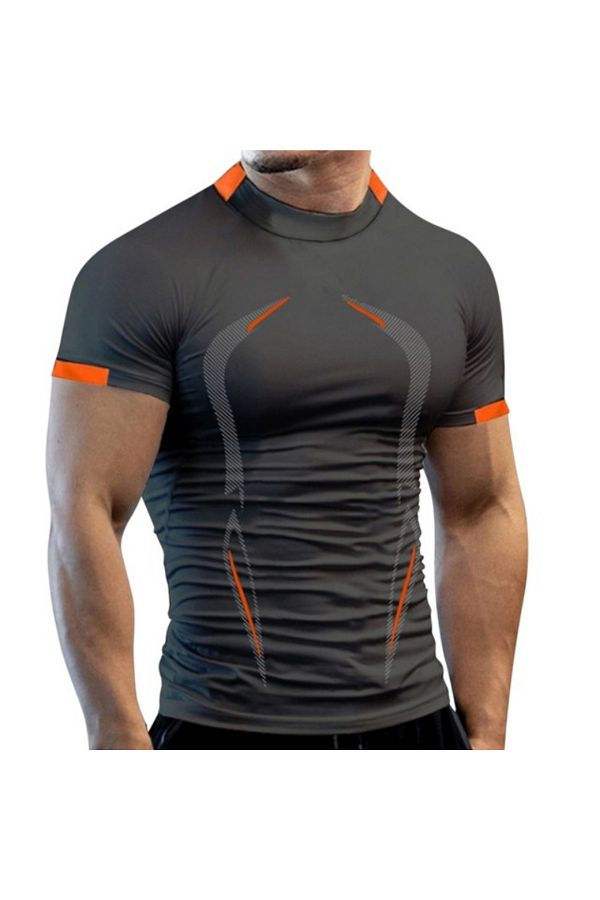Choice Men s Fitness Gym T Shirt Quick Dry Compression Running Shirt for Sports and Workouts Trendyol