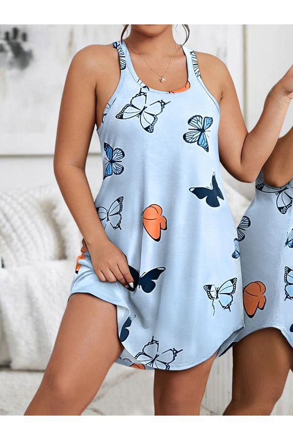Plus size sleep tank dress online