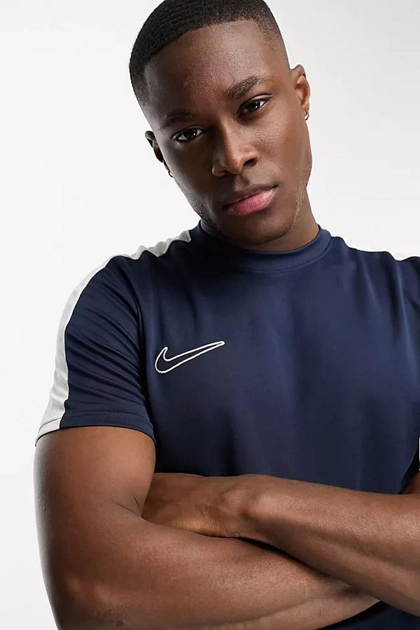 Navy blue nike dri fit shirt outlet