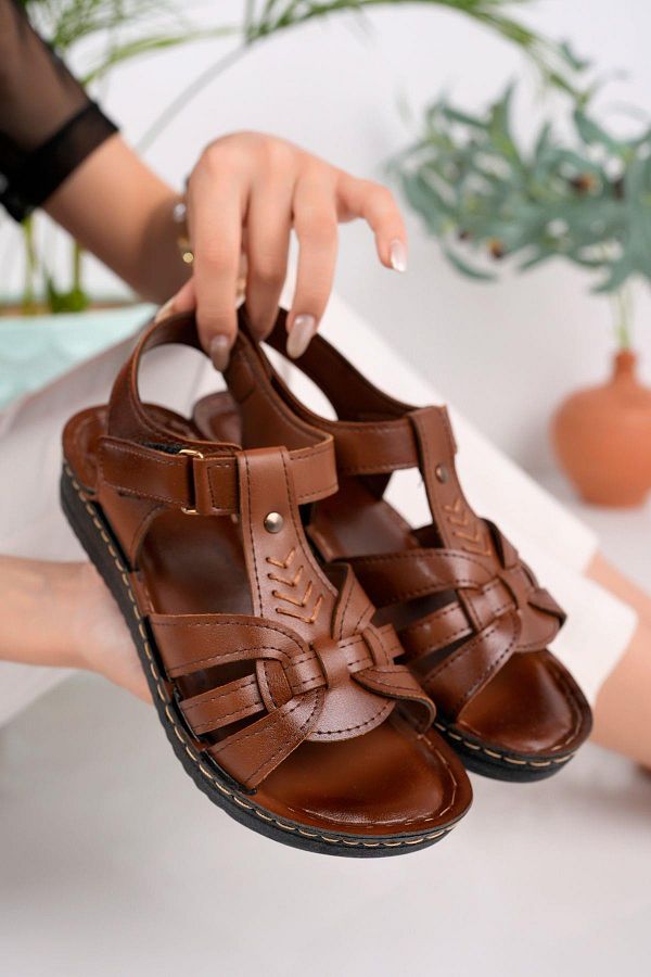 Muggo Weiche, orthopädische, rutschfeste Komfort-Sandalen für Damen mit  garantierter Alltagstauglichkeit - Trendyol