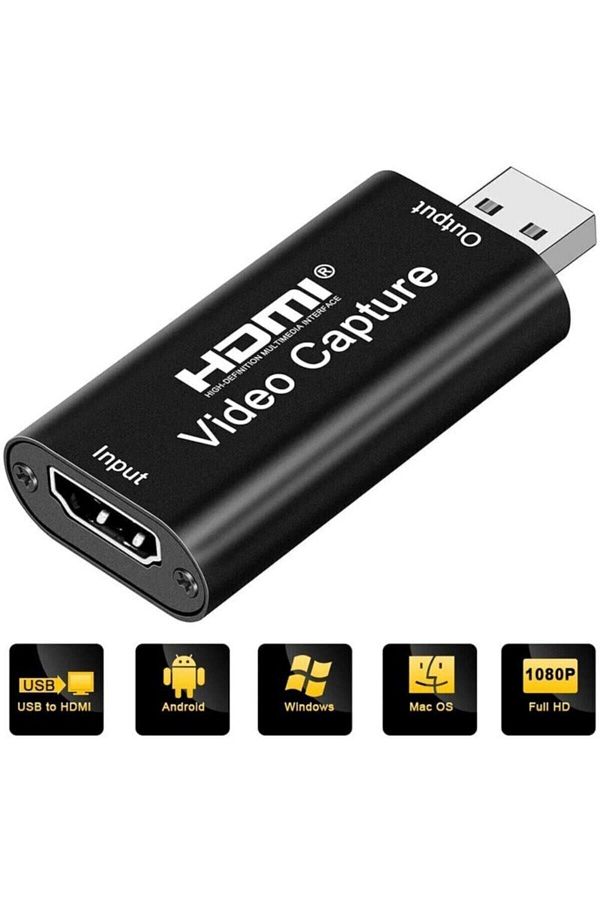 Ars Hdmi 1080p Video Capture Card USB 2.0 Audio Video Capture Card Trendyol