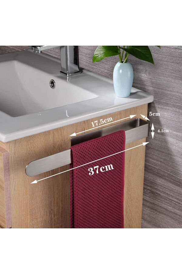 Adhesive hand towel ring best sale
