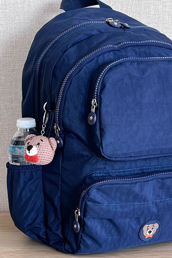 Navy blue backpacks for school hotsell