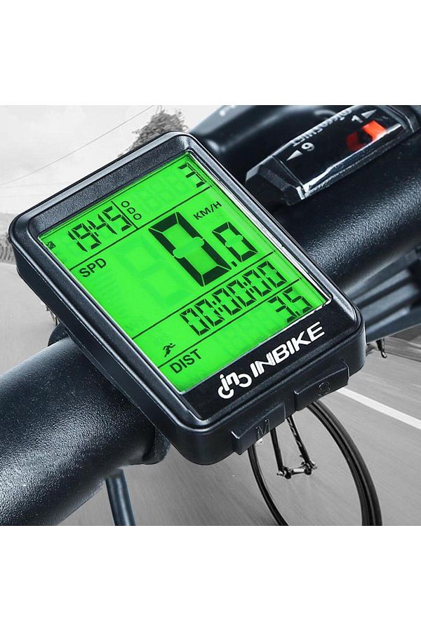 Schulzz Wireless Bike Mileage Speedometer Meter Waterproof LCD Dual Color Display Led Speedometer Trendyol