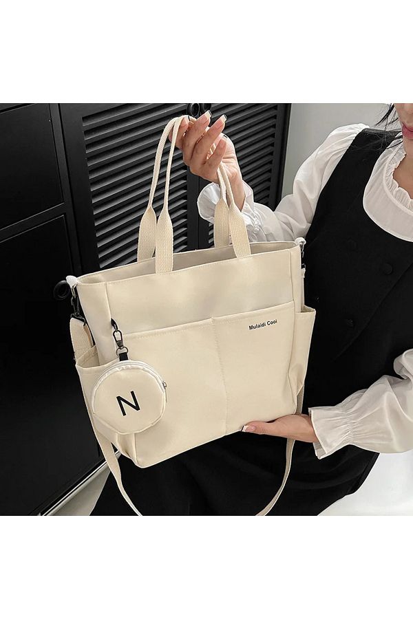 Crossbody canvas tote bag store