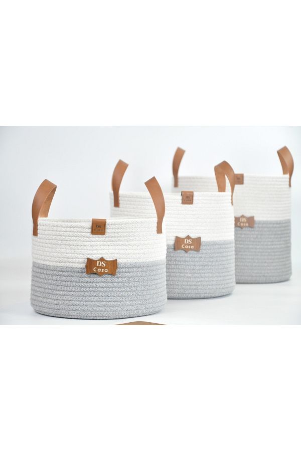 Moderna-Ds Casa - 3-Piece Basket Set with Pegs 1