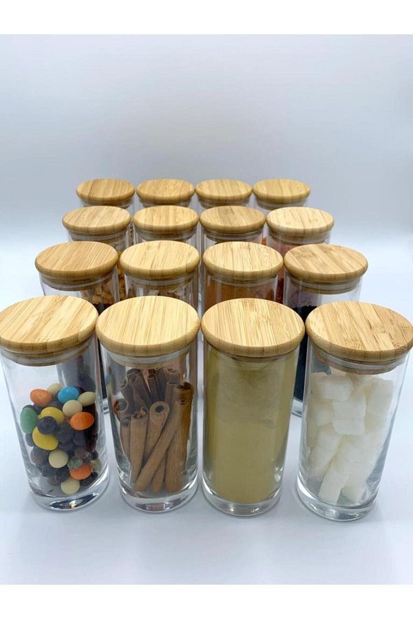 Bambum Zolla 48 Pieces Glass Spice Rack Trendyol