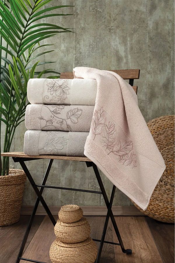 Pupilla Rana 4 Piece Hand Face Towel 50x90 cm Trendyol