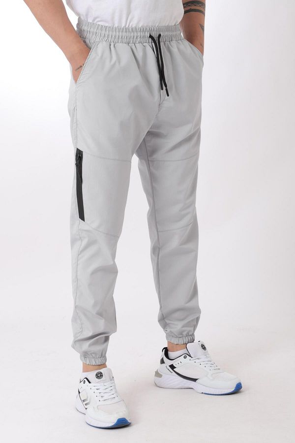 Stilkombin-Parachute Fabric Cargo/Jogger Bottom with Side Pockets - PLDP 04_70095 1