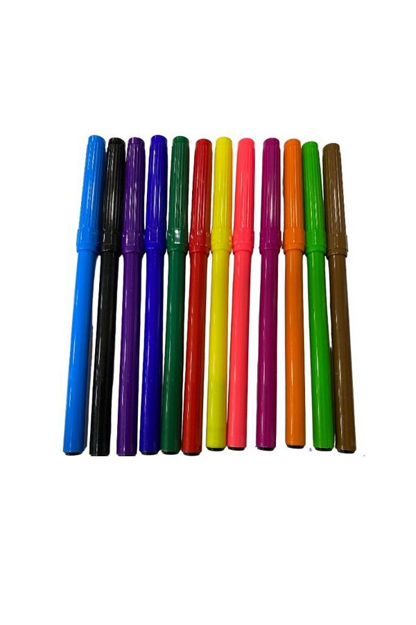 tüftürük-12 Colored Felt Tip Pen - 8911 Model 1