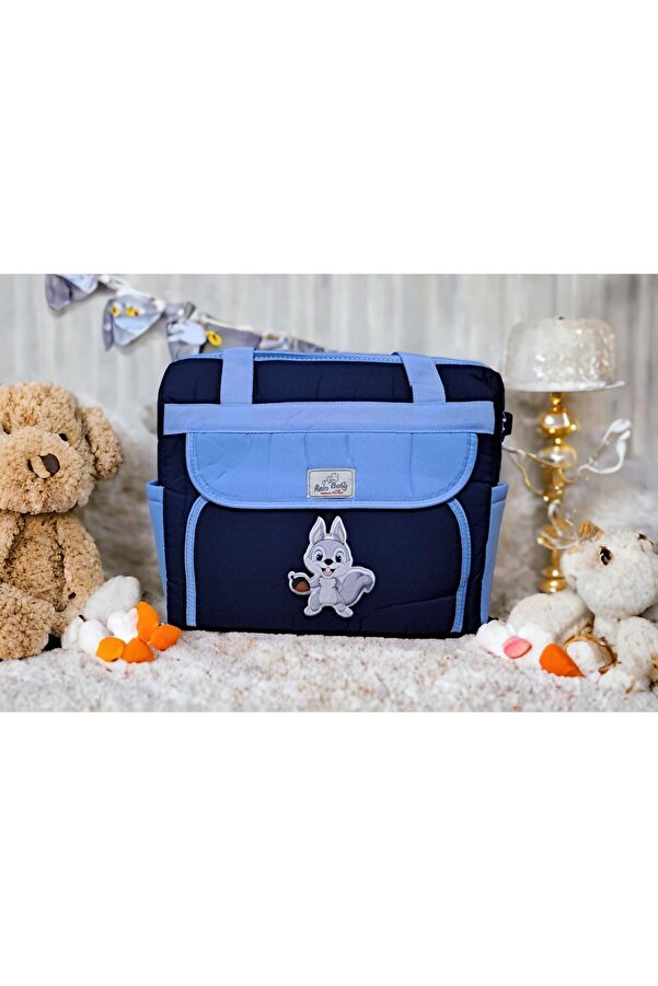 Rain Baby Bebek Taşıma Ve Bakım Çantası Mavi