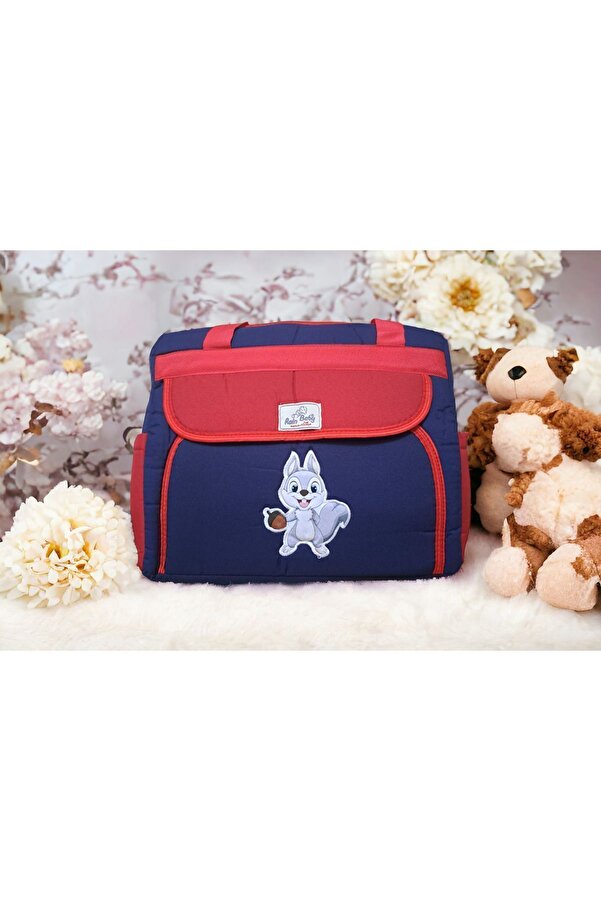 Rain Baby Bebek Taşıma Ve Bakım Çantası Kırmızı