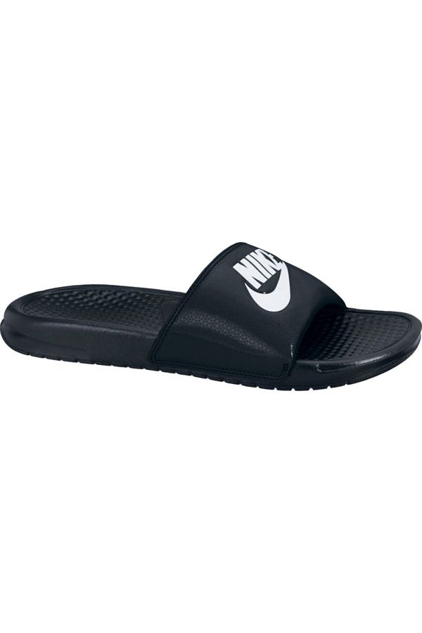 Nike benassi black slides top