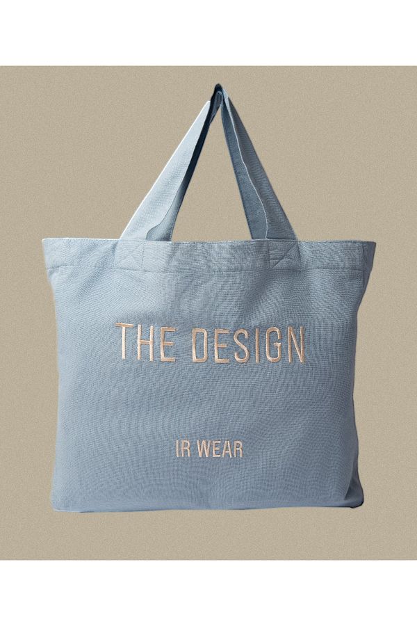 Minteks-Ashley Blue - BEACH Bag IR Wear The Design Bag 1