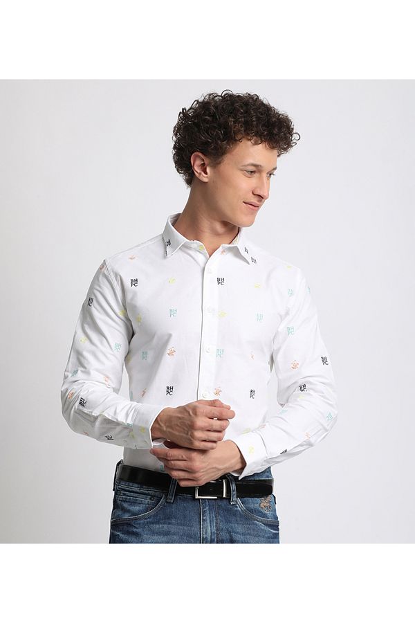 Beverly Hills Polo Club BHPC Long Sleeve Shirt White For Men Trendyol